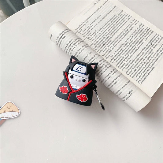 Itachi Uchiwa Miaou Earphone Case